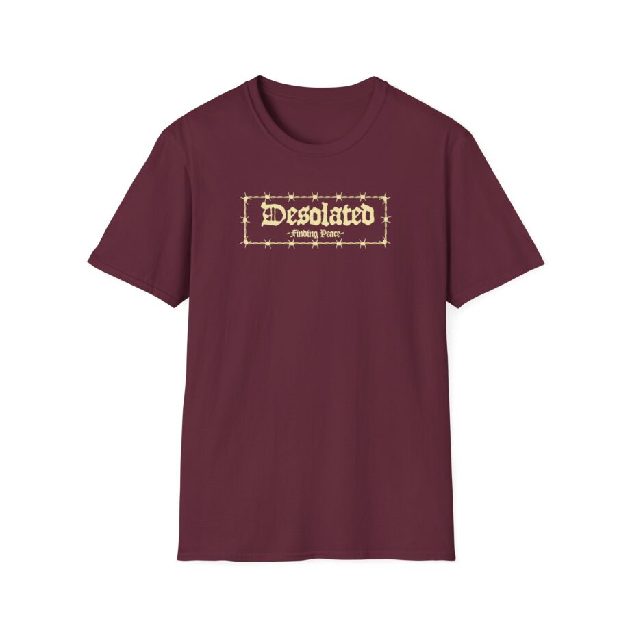 Desolated Finding Peace Unisex Softstyle T-Shirt