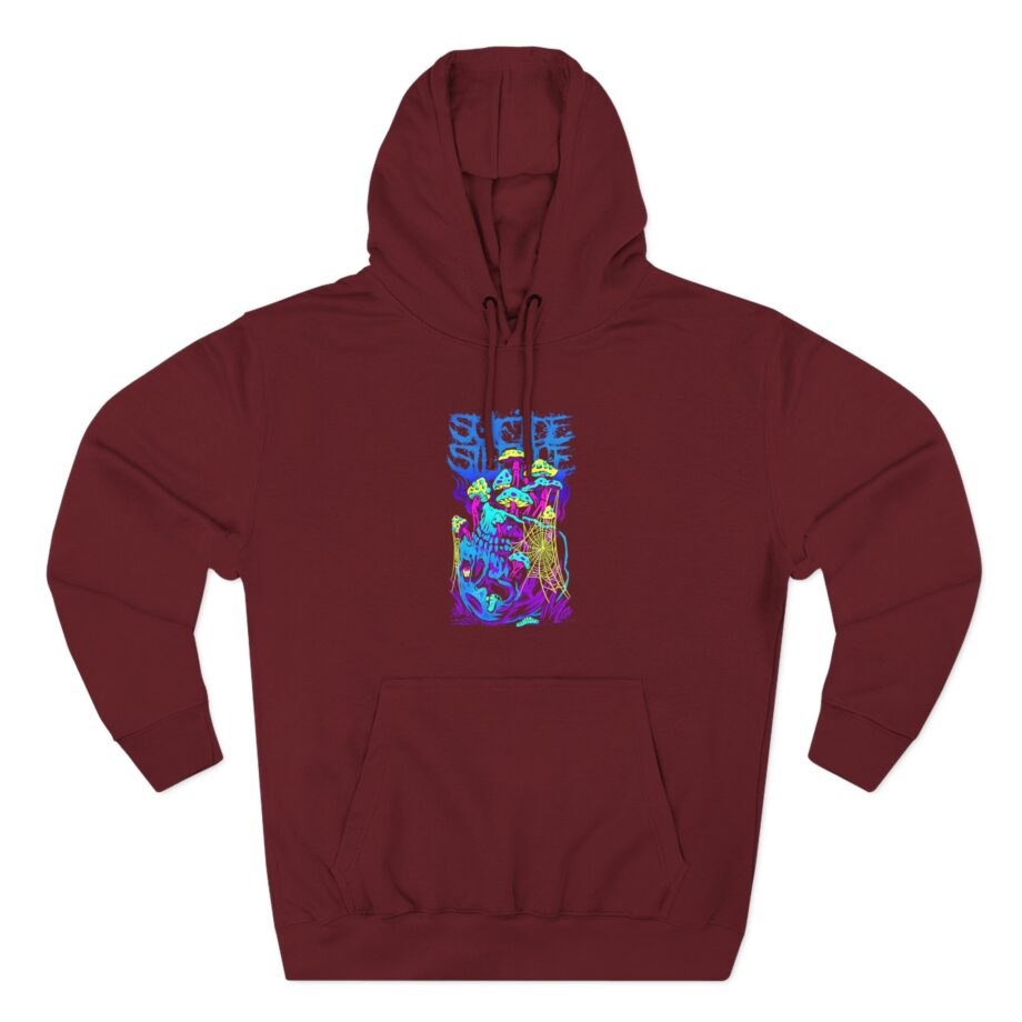 Suicide Silence Mushie Three-Panel Fleece Hoodie