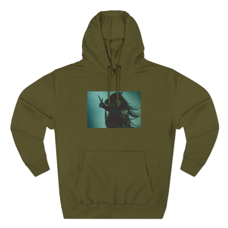Loreen Tattoo Motion Three-Panel Fleece Hoodie
