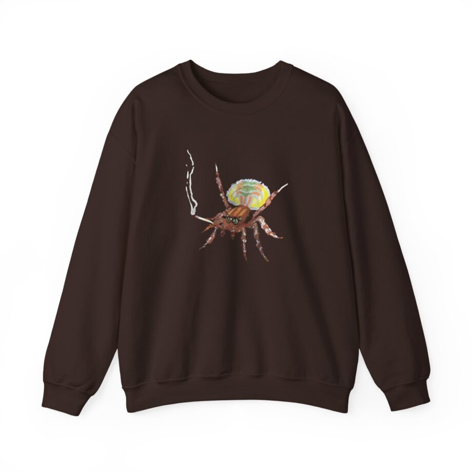 Suki Waterhouse Spidermuffin Unisex Heavy Blend™ Crewneck Sweatshirt
