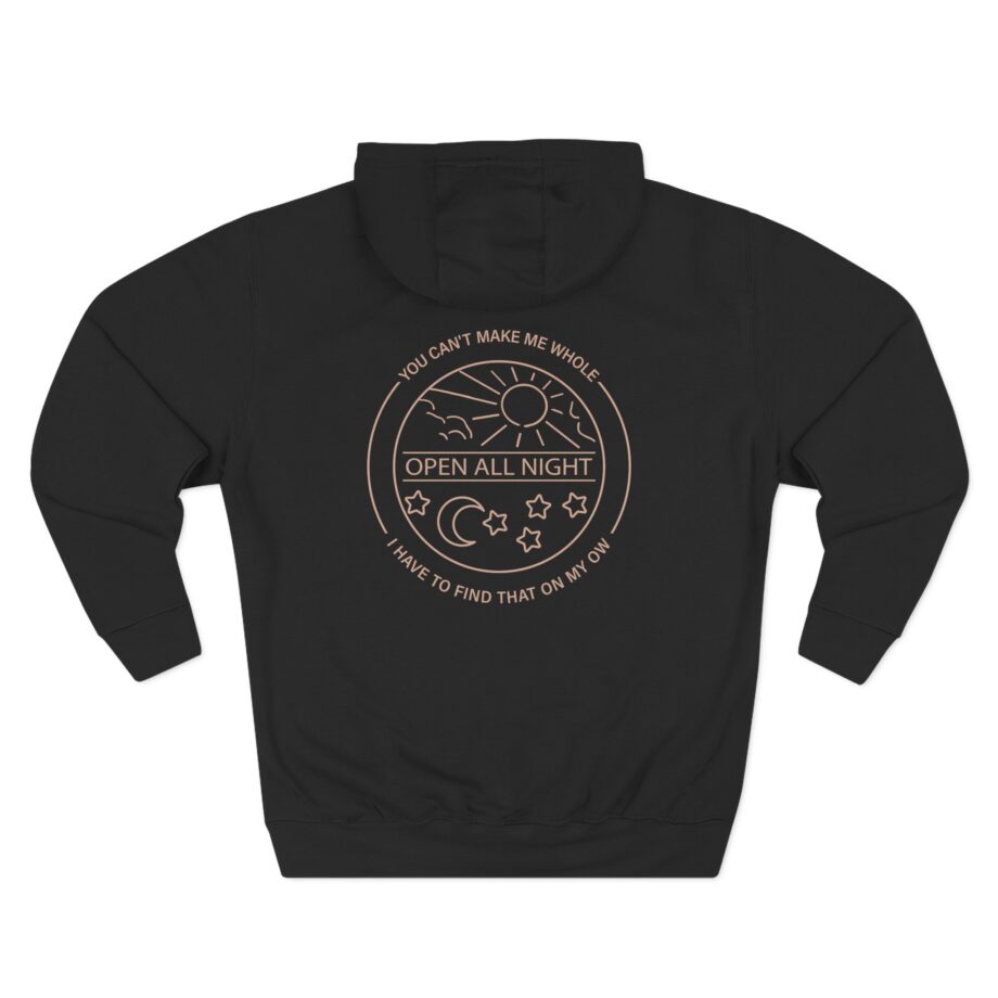 Brian Fallon Open All Night Three-Panel Fleece Hoodie