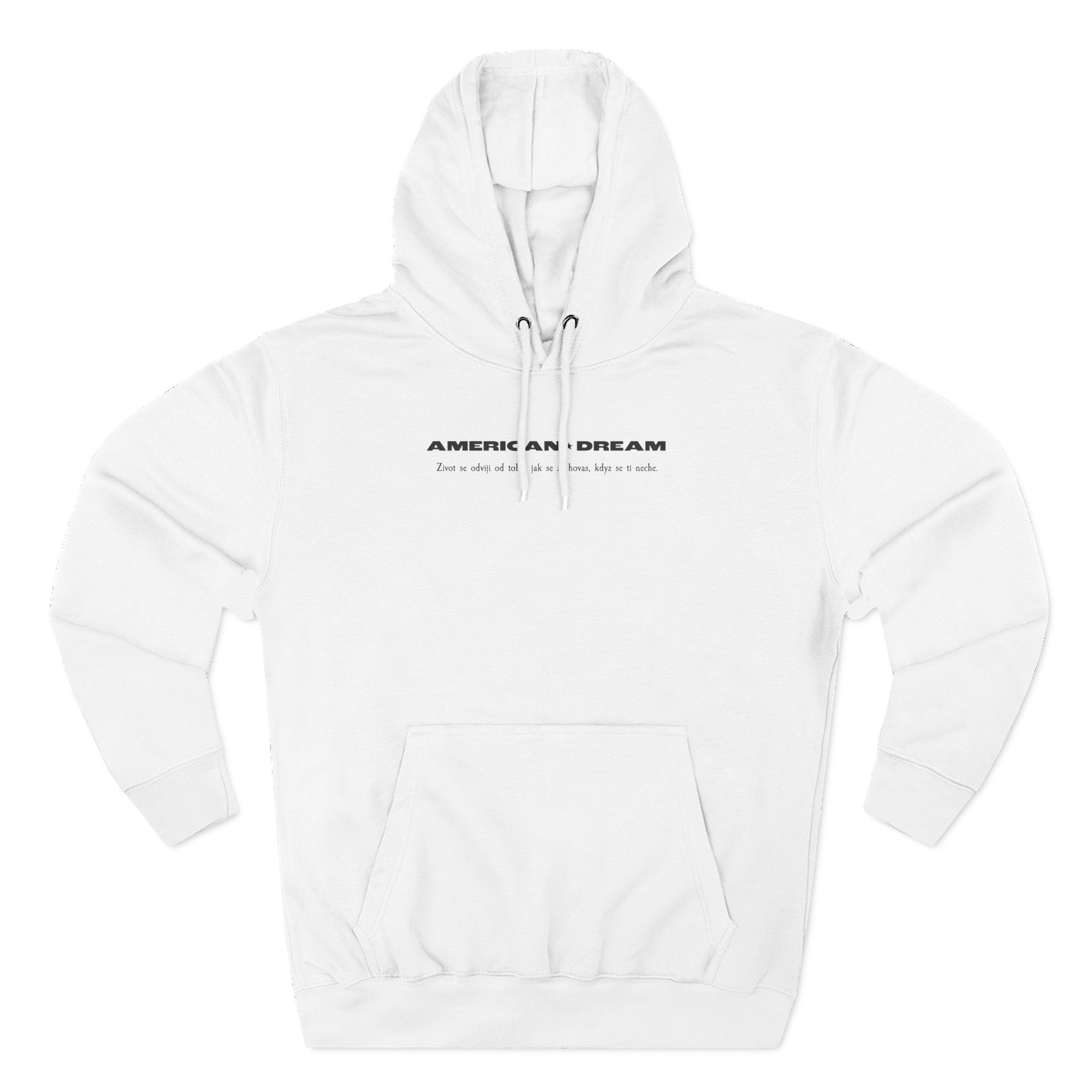 Jon Marianek Three-Panel Fleece Hoodie