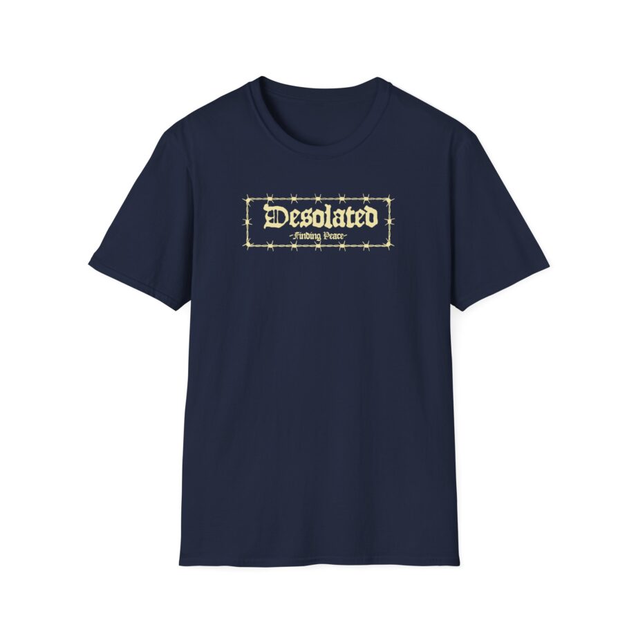 Desolated Finding Peace Unisex Softstyle T-Shirt