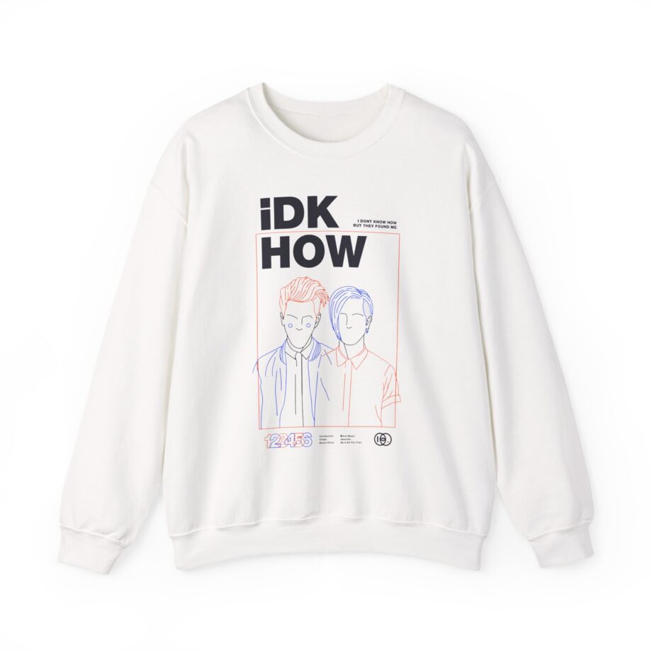 iDKHOW OUTLINES Unisex Heavy Blend™ Crewneck Sweatshirt