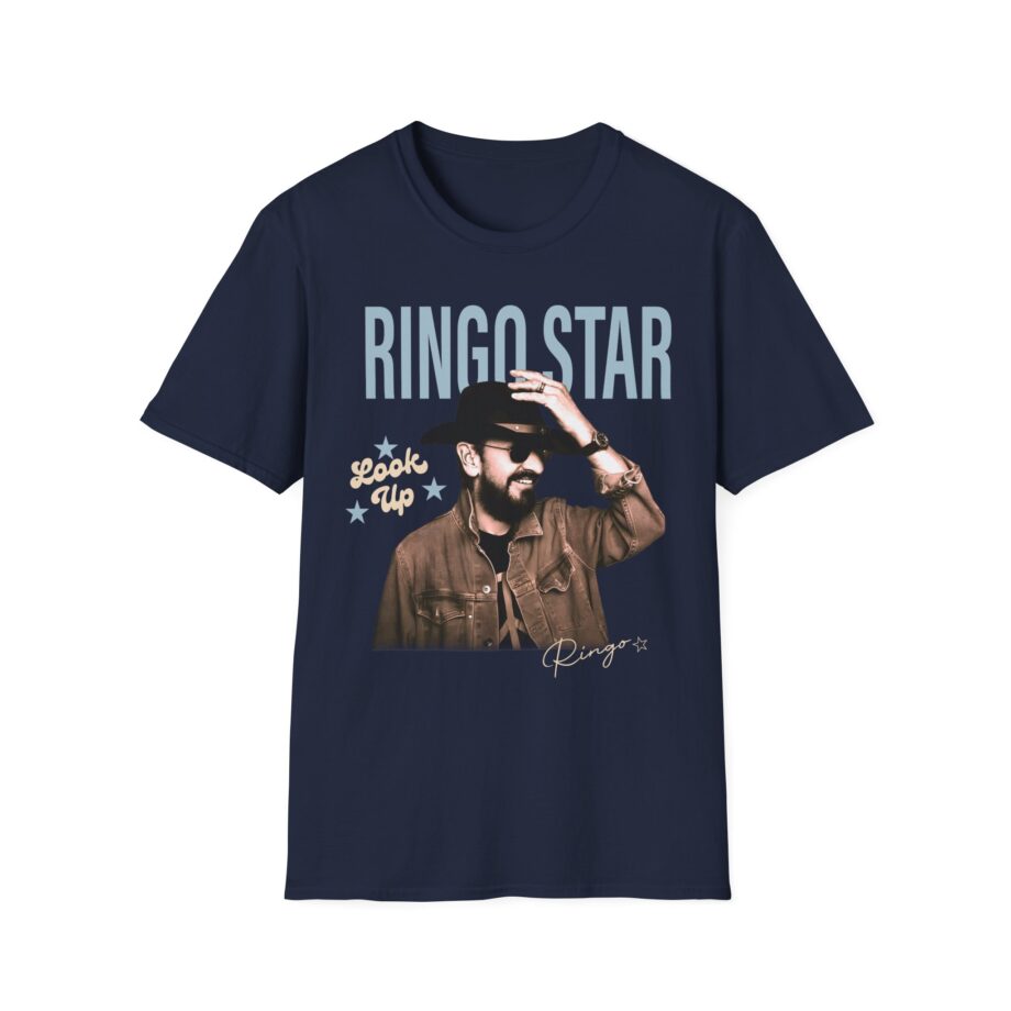 Ringo Starr Look Up Unisex Softstyle T-Shirt