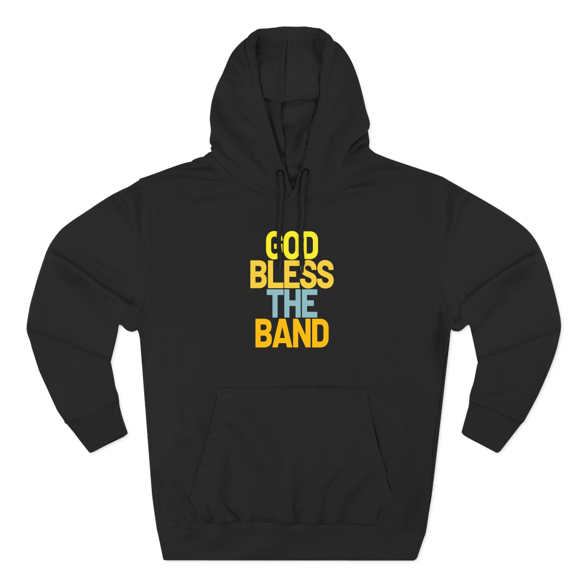 Courteeners God Bless the Band Three-Panel Fleece Hoodie