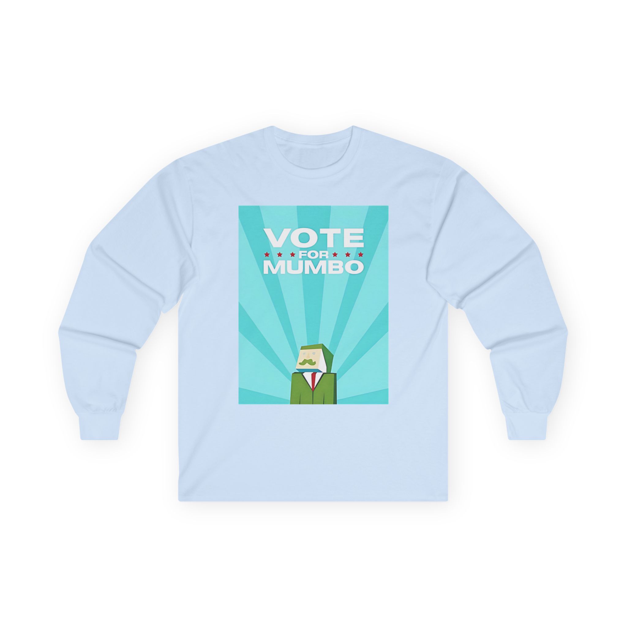Mumbo Jumbo Vote for Mumbo Unisex Ultra Cotton Long Sleeve Tee