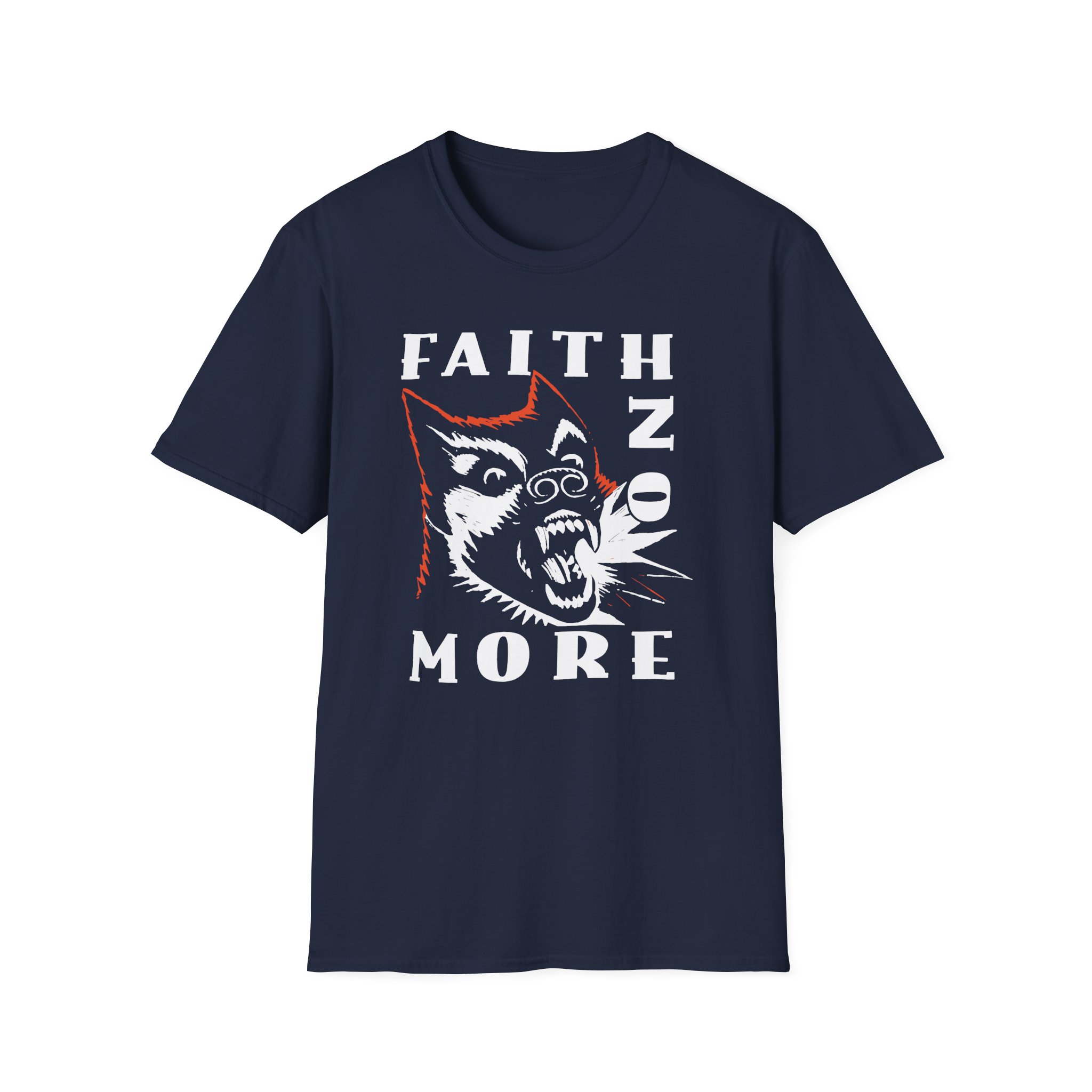 Faith No More Logo Dog Unisex Softstyle T-Shirt
