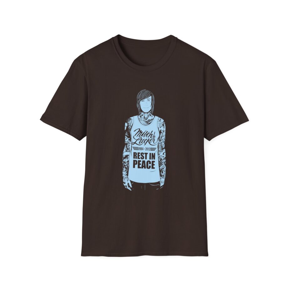 Suicide Silence Mitch Lucker Unisex Softstyle T-Shirt