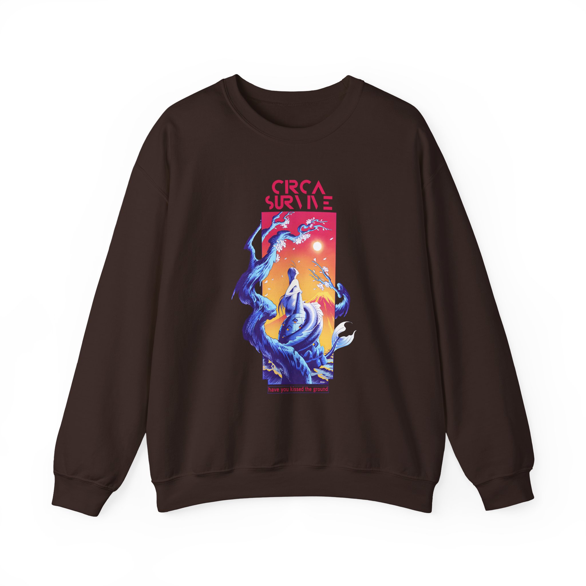 Circa Survive Kissed the Ground Unisex Heavy Blendâ„¢ Crewneck Sweatshirt