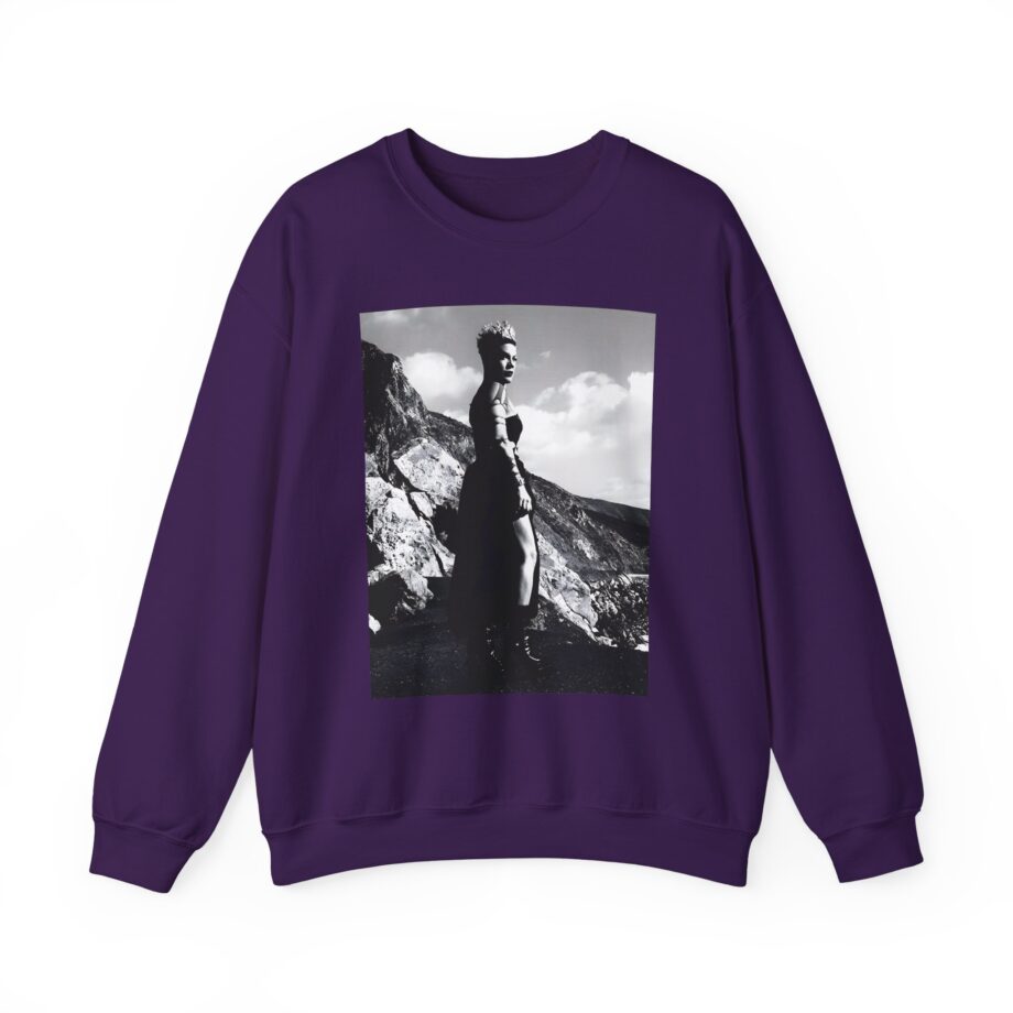 P!nk Trustfall Charcoal Unisex Heavy Blend™ Crewneck Sweatshirt
