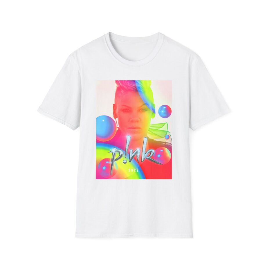 P!nk Summer 2022 Rainbow Unisex Softstyle T-Shirt
