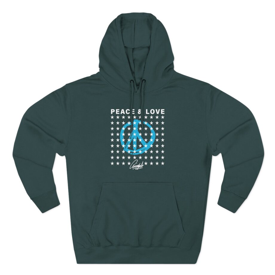 Ringo Starr Peace & Love Stars Three-Panel Fleece Hoodie