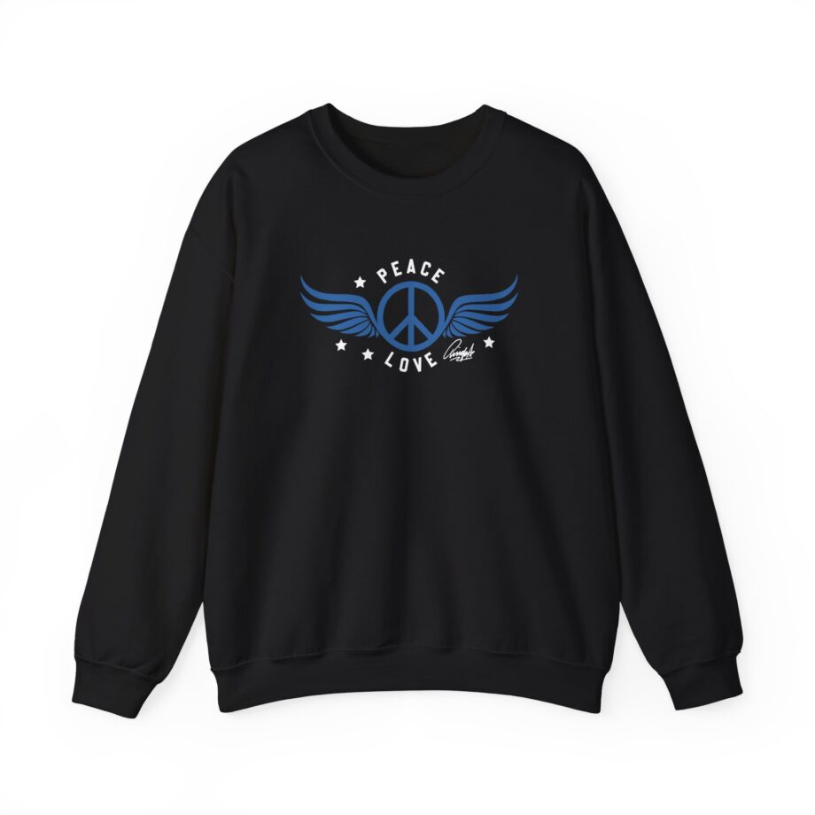 Ringo Starr Peace Love Unisex Heavy Blend™ Crewneck Sweatshirt