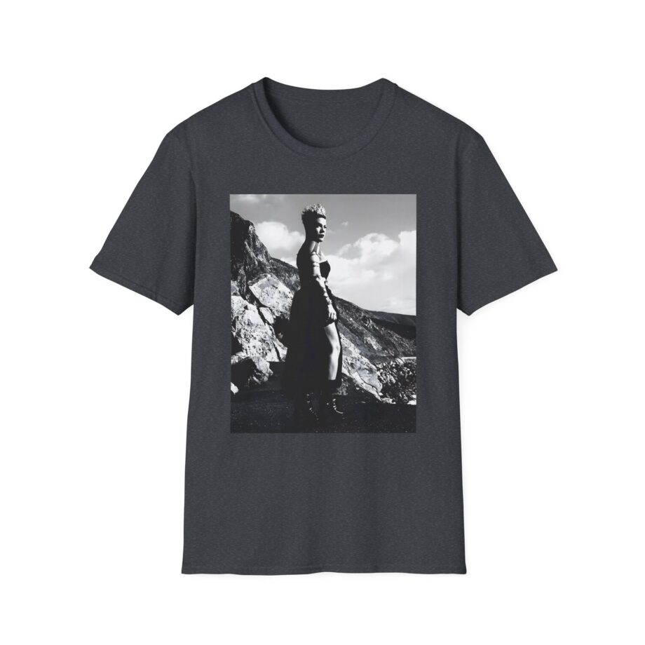 P!nk Trustfall Charcoal Unisex Softstyle T-Shirt