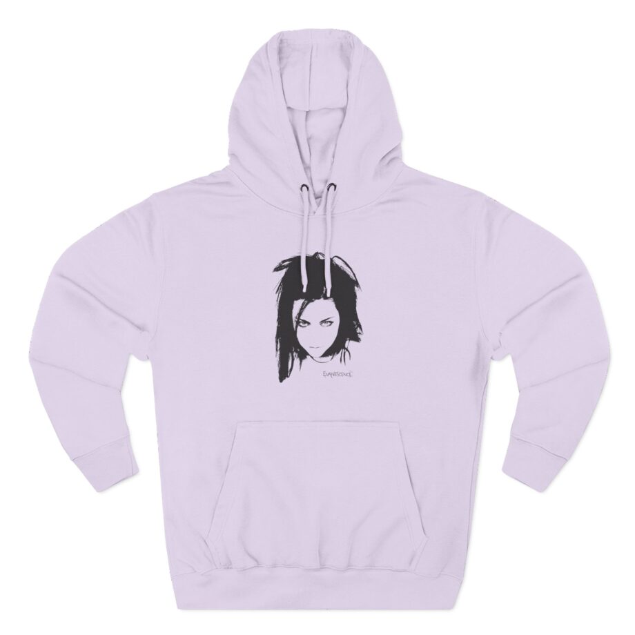 Evanescence Amy Face Three-Panel Fleece Hoodie