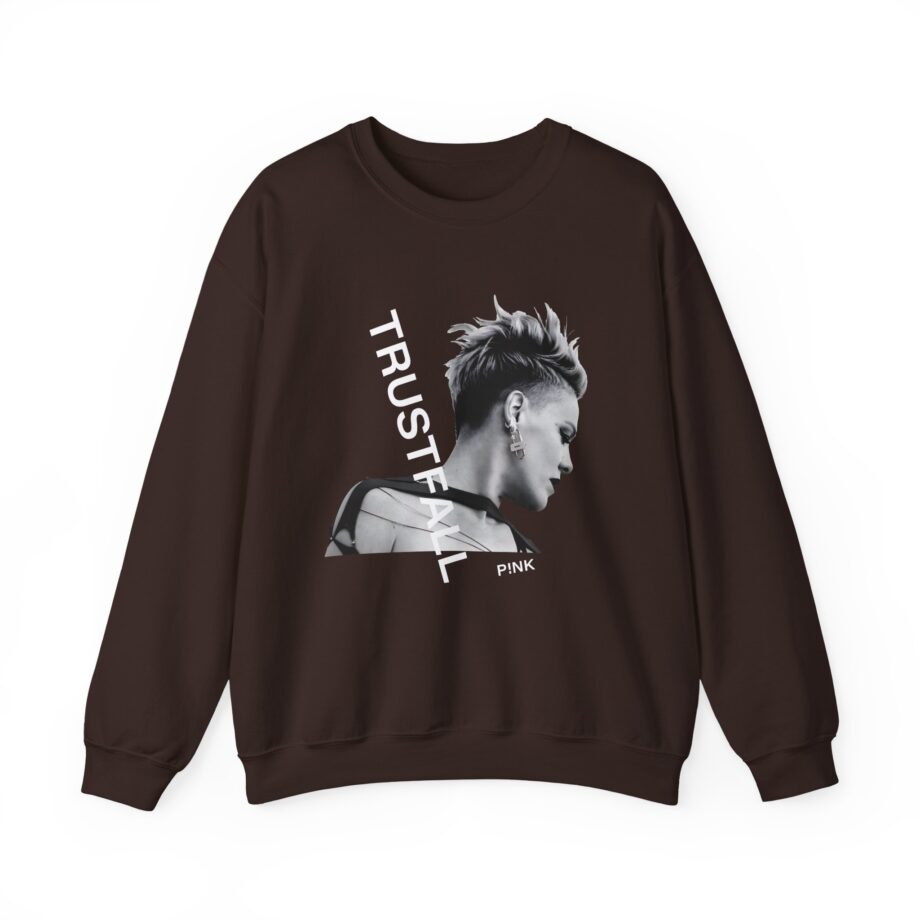 Pink Trustfall Unisex Heavy Blend™ Crewneck Sweatshirt