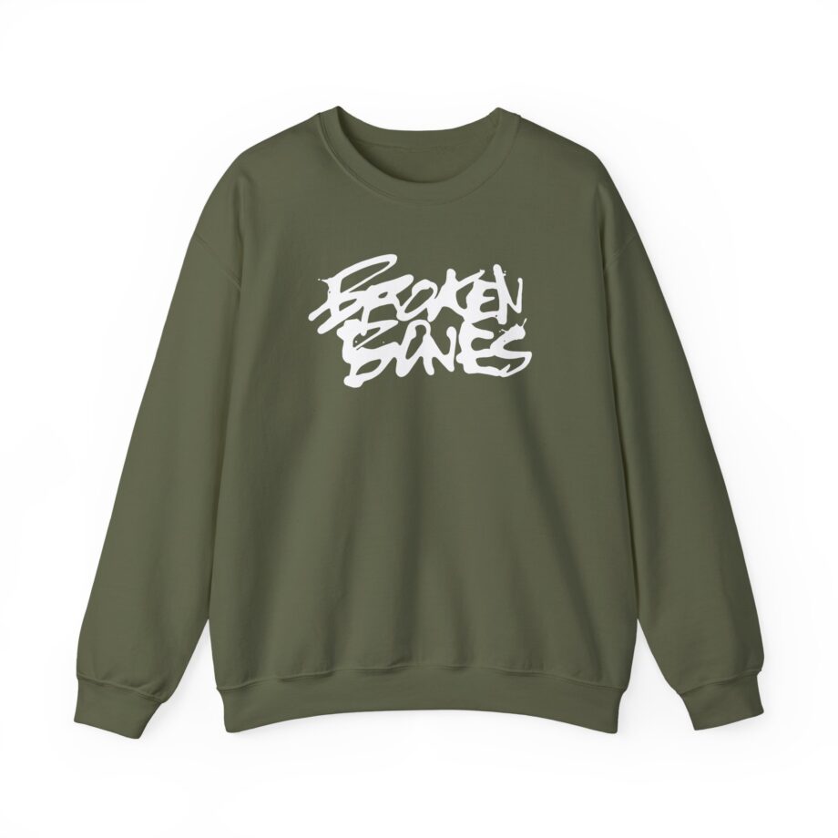 Broken Bones The Andy Unisex Heavy Blend Crewneck Sweatshirt