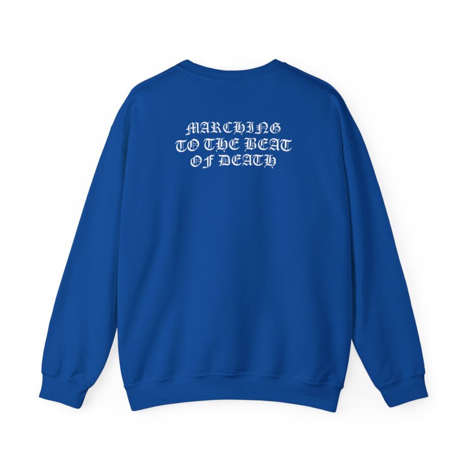 Born From Pain Marching to the Beat of Death Unisex Heavy Blend™ Crewneck Sweatshirt