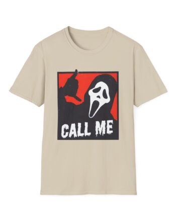 Ghostface CALL ME Unisex Softstyle T-Shirt