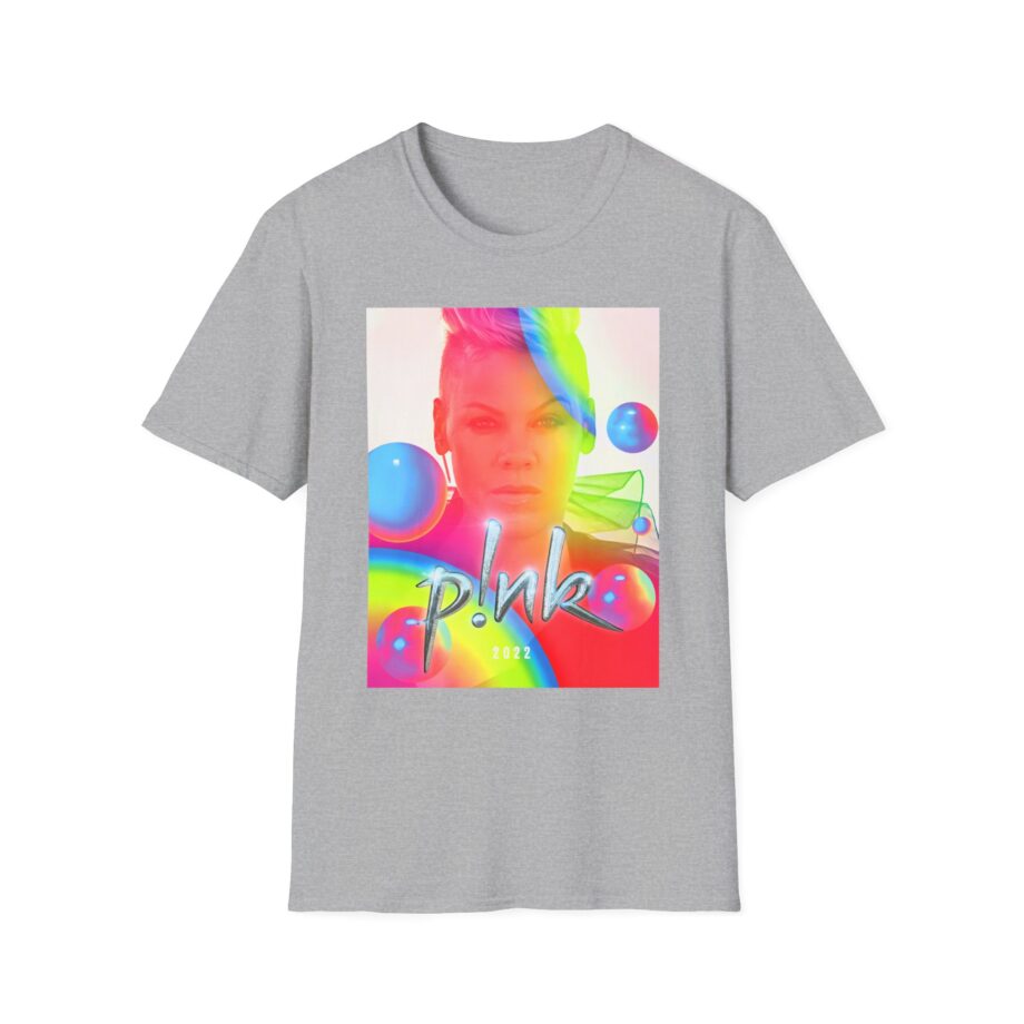 P!nk Summer 2022 Rainbow Unisex Softstyle T-Shirt
