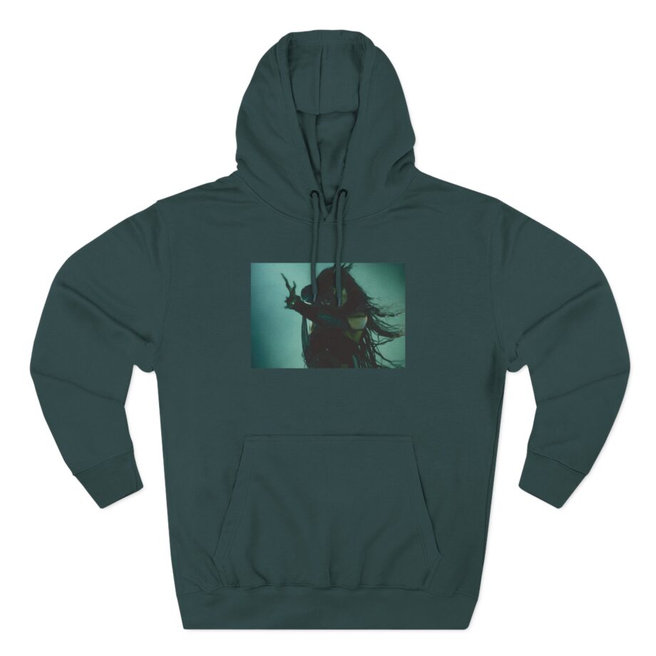 Loreen Tattoo Motion Three-Panel Fleece Hoodie
