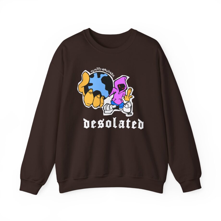 Desolated Globe Unisex Heavy Blend™ Crewneck Sweatshirt