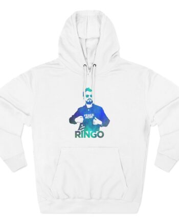 Ringo Starr Peace Now Mint Three-Panel Fleece Hoodie