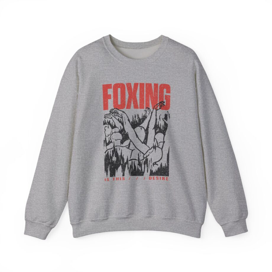 Foxing Inverted Burn Unisex Heavy Blend™ Crewneck Sweatshirt