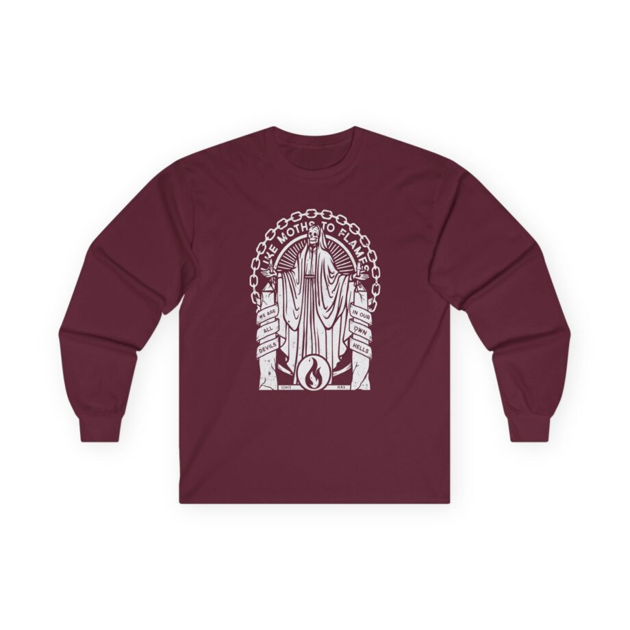 Like Moths to Flames Unisex Ultra Cotton Long Sleeve Tee