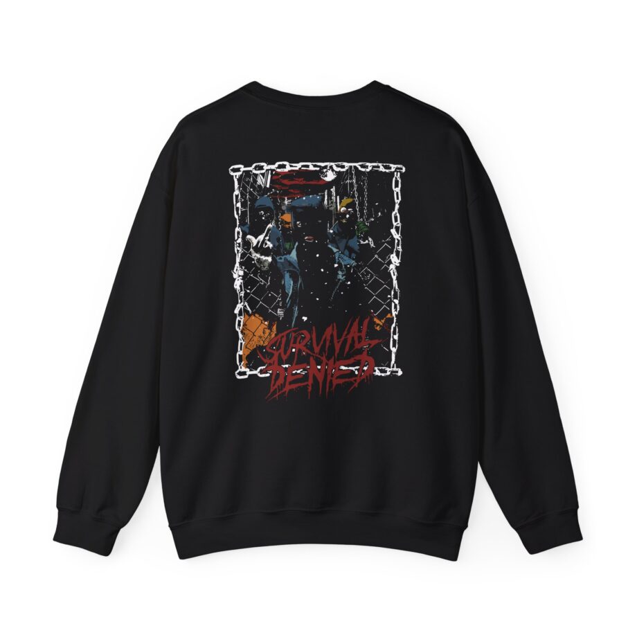 Get the Shot Survival Denied Unisex Heavy Blend™ Crewneck Sweatshirt