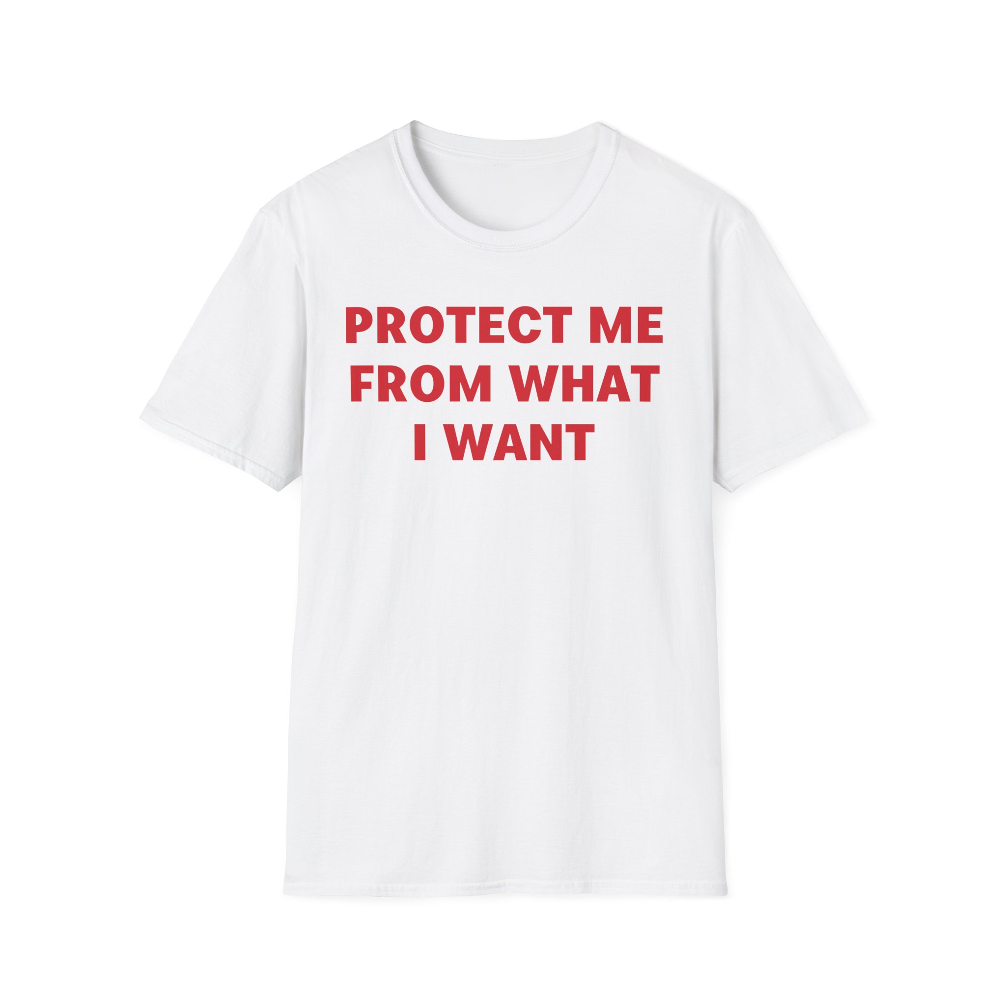 Jenny Holzer Protect Me From What I Want Unisex Softstyle T-Shirt