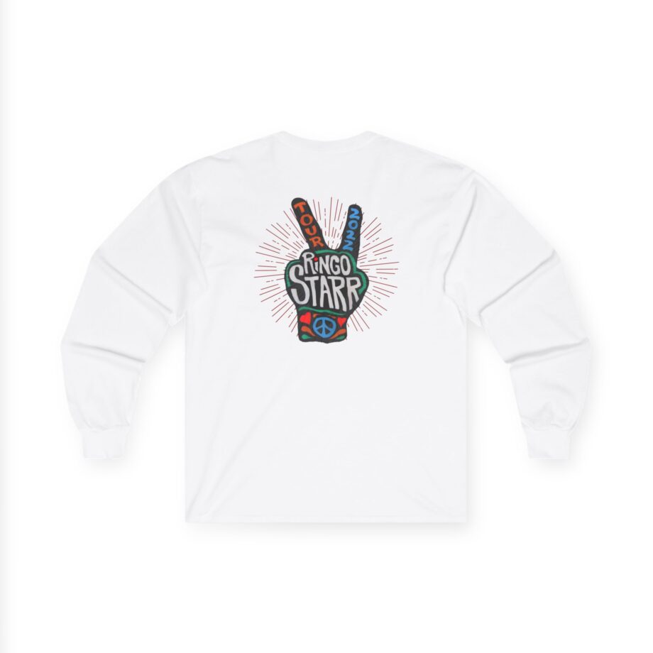 Ringo Starr Peace Illustration Unisex Ultra Cotton Long Sleeve Tee