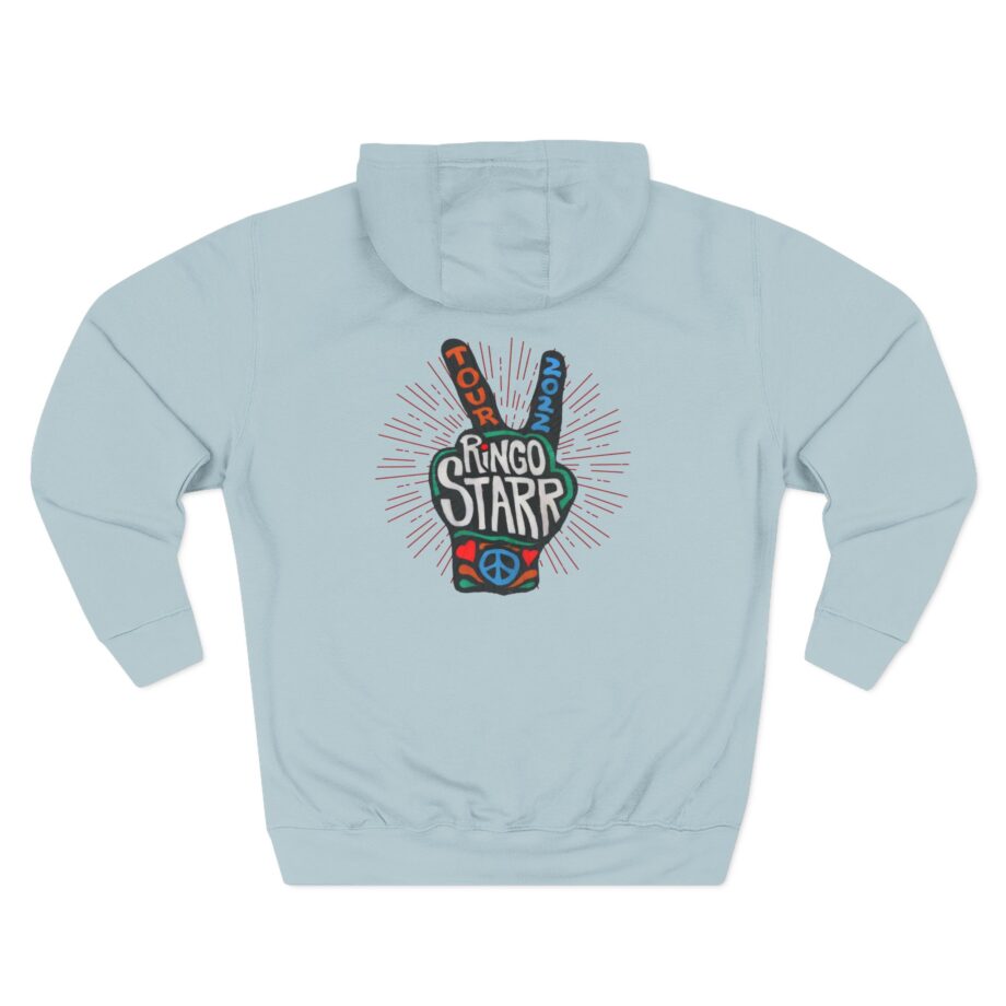 Ringo Starr Peace Illustration Three-Panel Fleece Hoodie