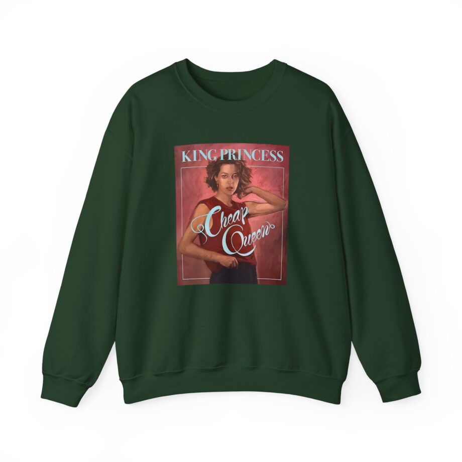 King Princess Cheap Queen Unisex Heavy Blend™ Crewneck Sweatshirt