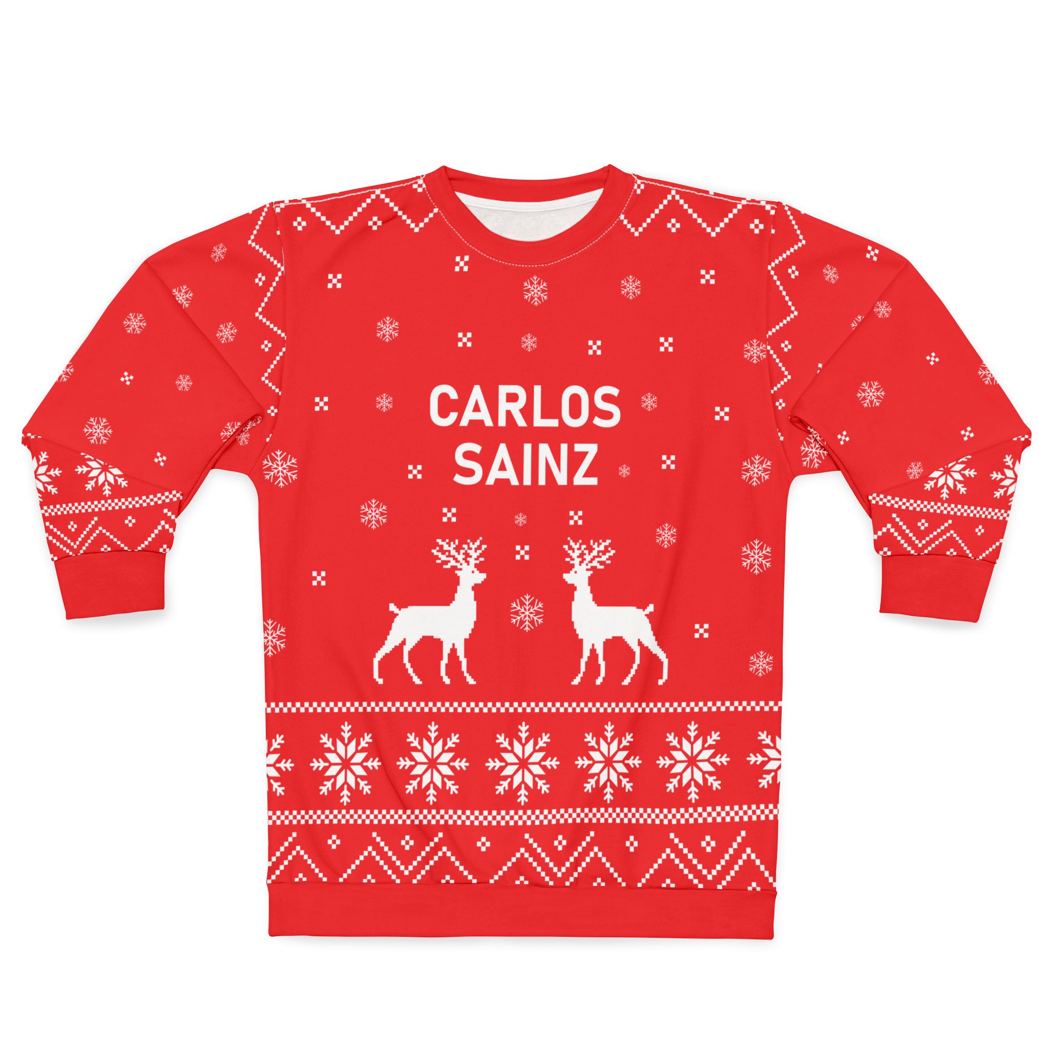Carlos Sainz Unisex Sweatshirt (AOP)