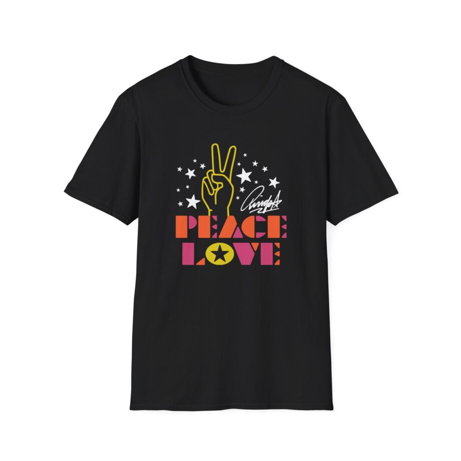 Ringo Starr Peace & Love Peace Sign Unisex Softstyle T-Shirt