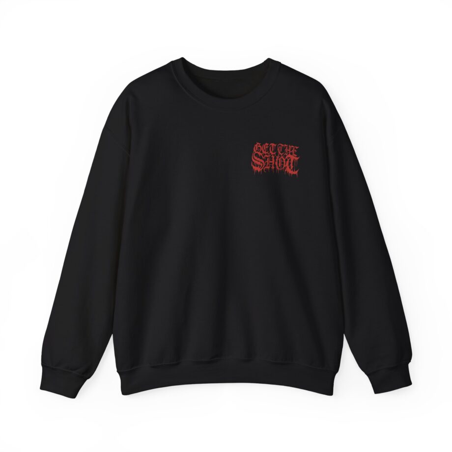 Get the Shot Survival Denied Unisex Heavy Blend™ Crewneck Sweatshirt