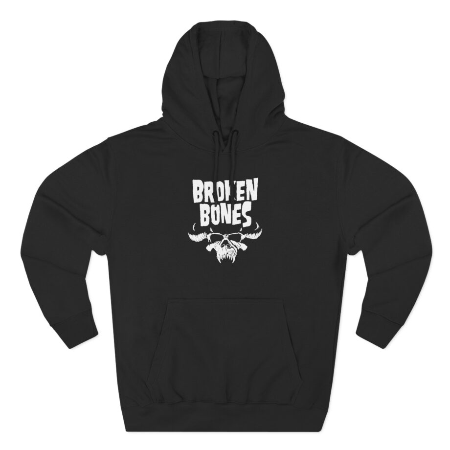 Broken Bones The Glenn Three-Panel Fleece Hoodie