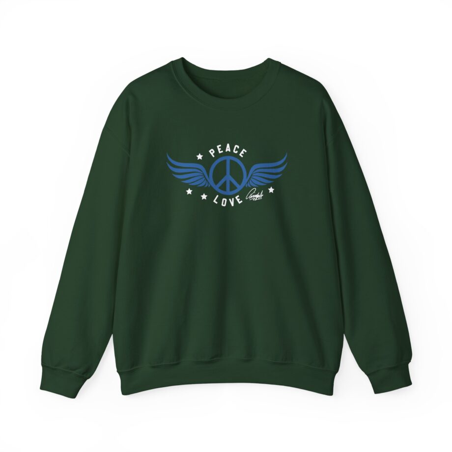 Ringo Starr Peace Love Unisex Heavy Blend™ Crewneck Sweatshirt