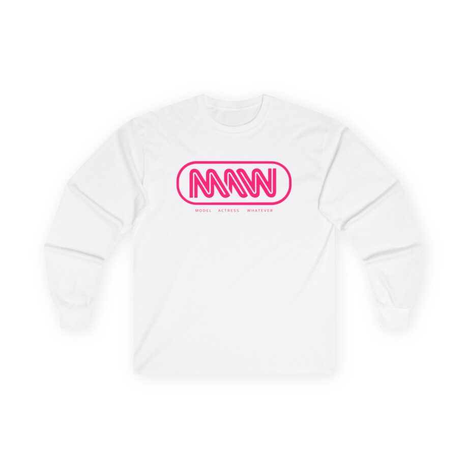 Suki Waterhouse MAW Logo Unisex Ultra Cotton Long Sleeve Tee
