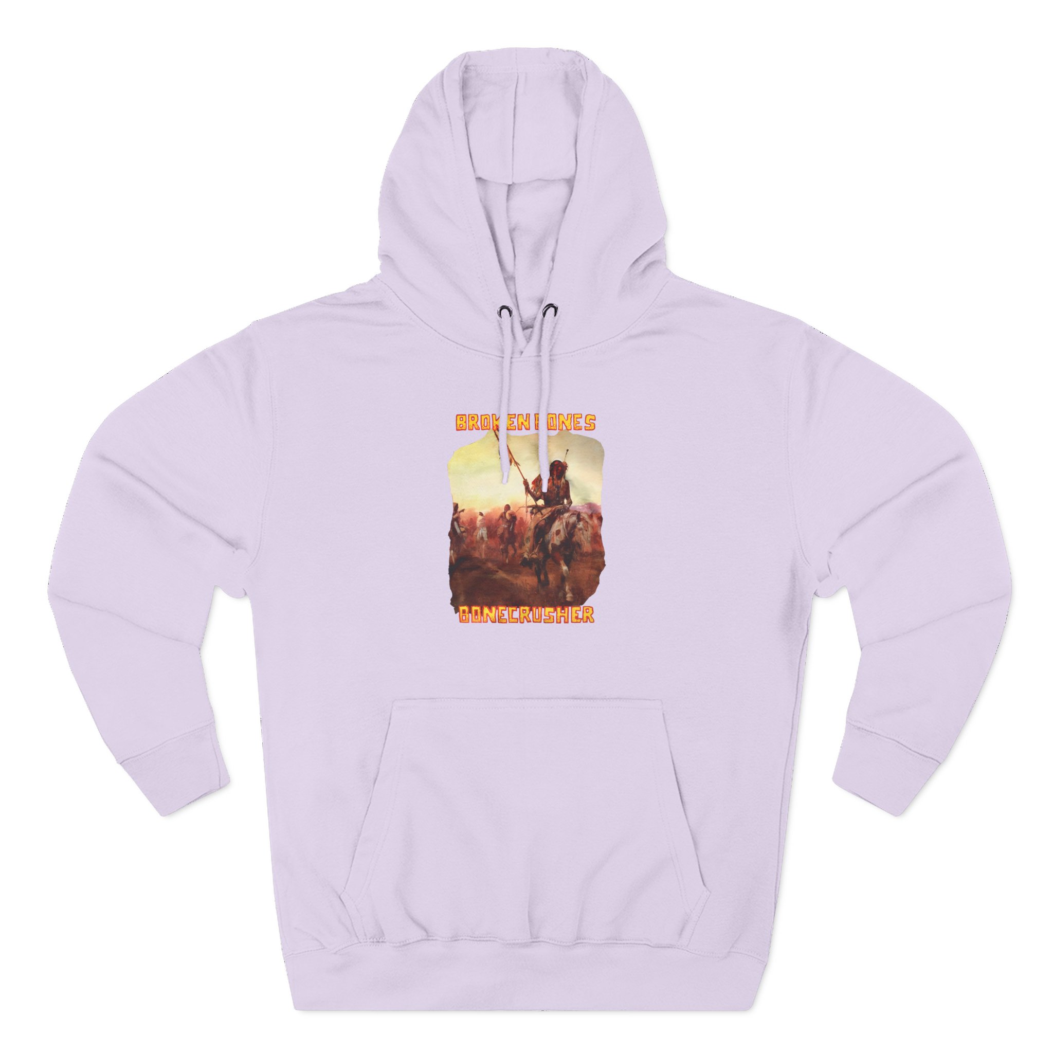 Broken Bones Bonecrusher Three-Panel Fleece Hoodie