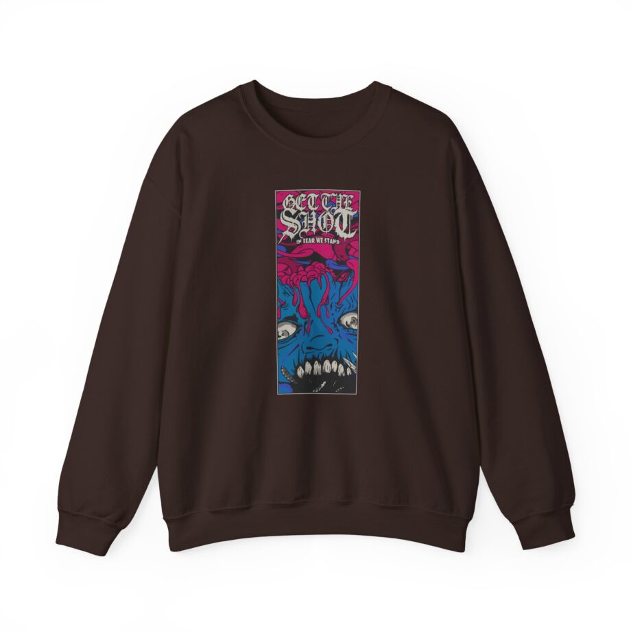 Get the Shot in Fear We Stand Unisex Heavy Blend™ Crewneck Sweatshirt