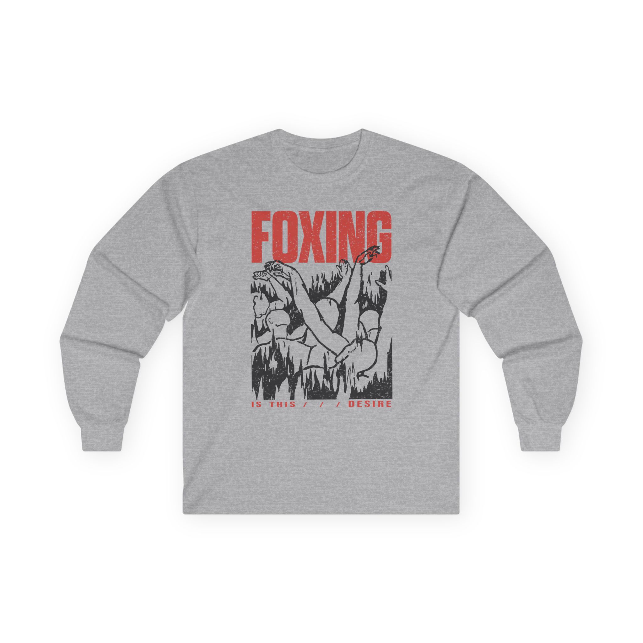 Foxing Inverted Burn Unisex Ultra Cotton Long Sleeve Tee