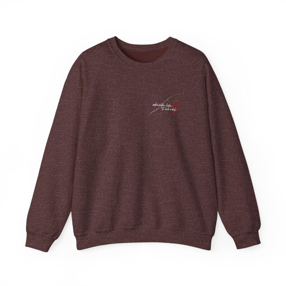 Fattypillow Love & Peace of Mind Unisex Heavy Blend™ Crewneck Sweatshirt