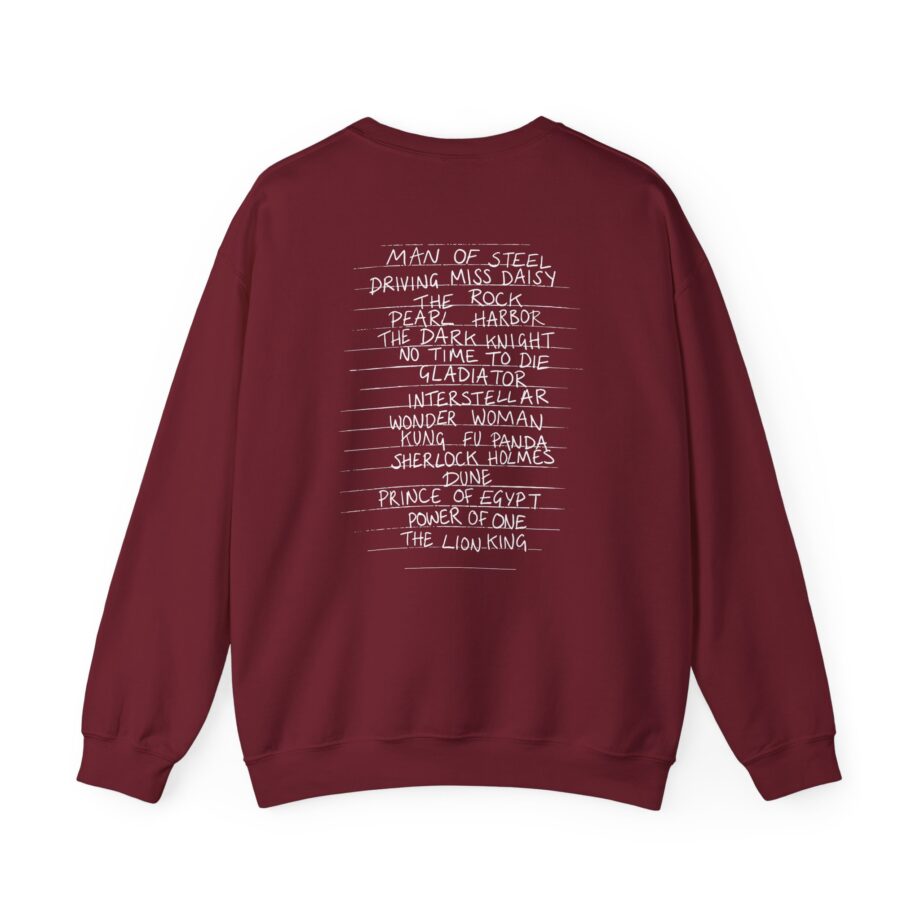 Hans Zimmer Titles Unisex Heavy Blend™ Crewneck Sweatshirt