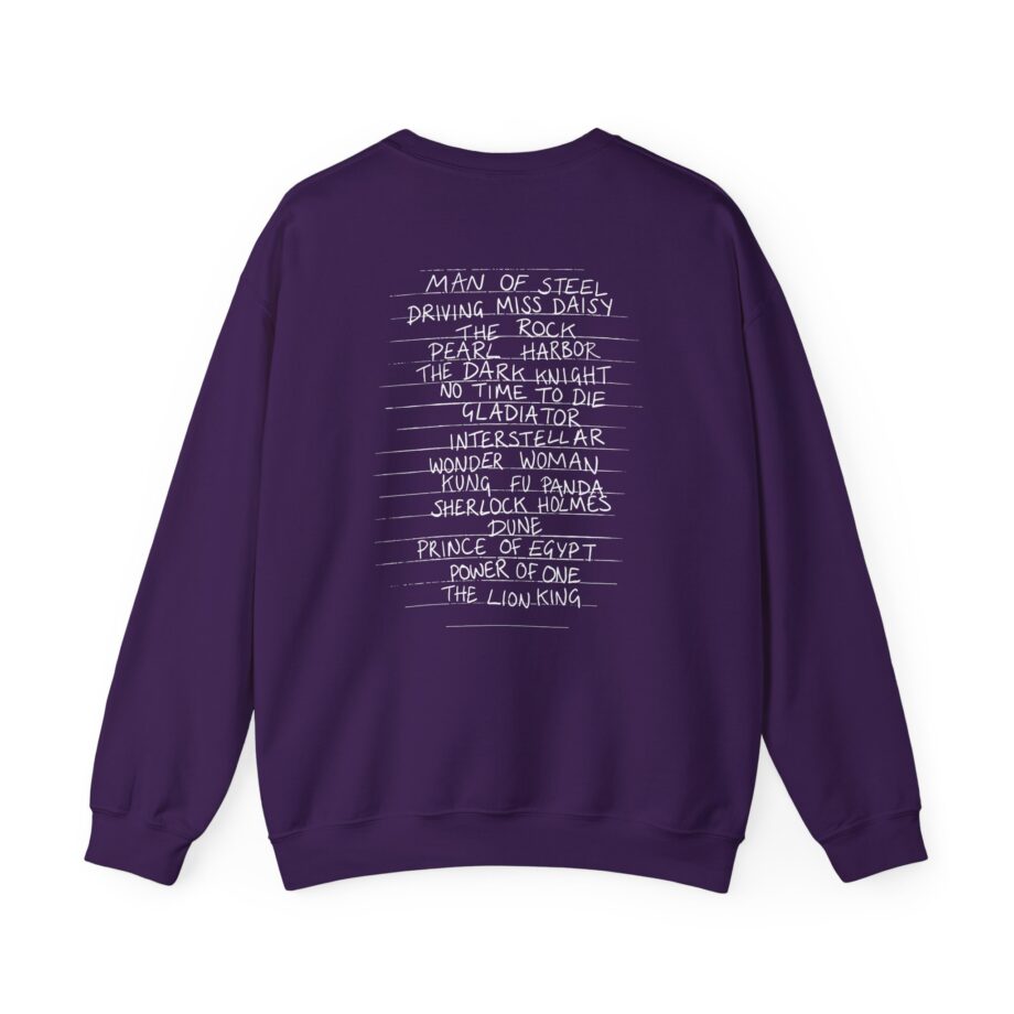 Hans Zimmer Titles Unisex Heavy Blend™ Crewneck Sweatshirt
