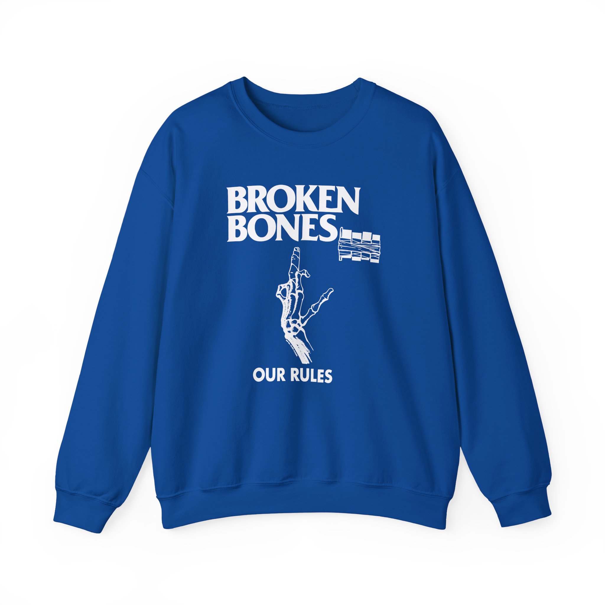 Broken Bones The Henry Unisex Heavy Blend Crewneck Sweatshirt