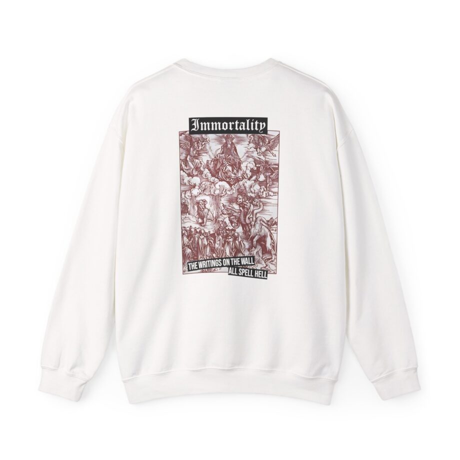 Born From Pain Immortality Unisex Heavy Blend™ Crewneck Sweatshirt