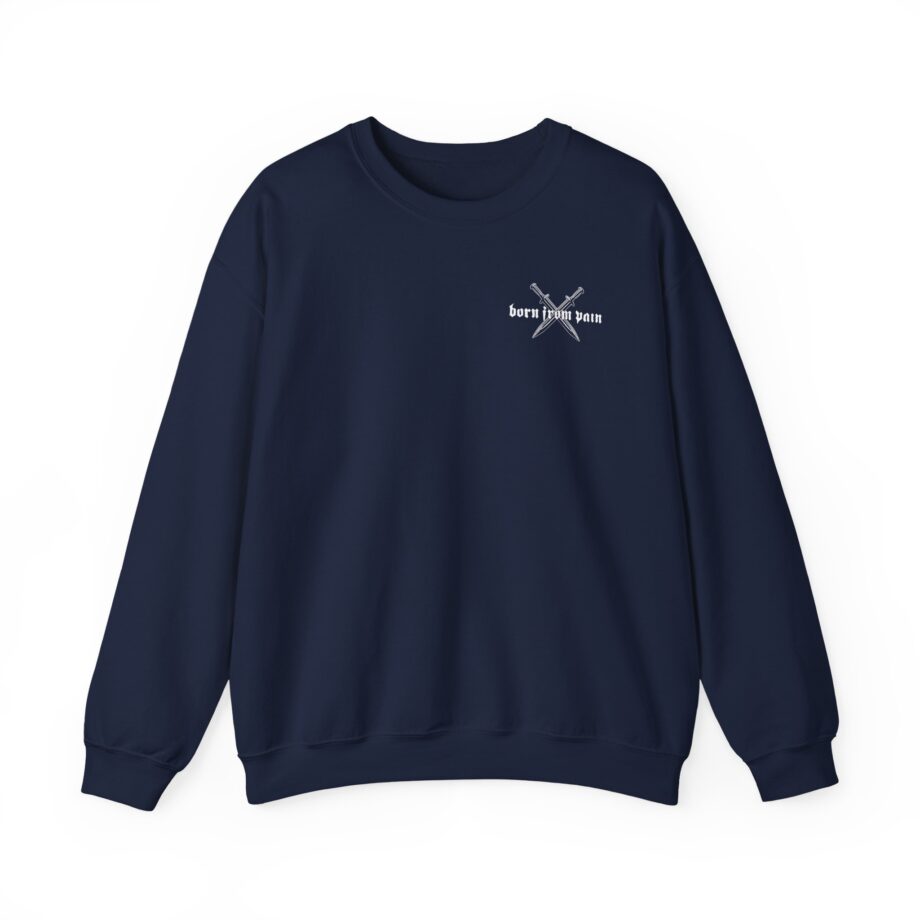 Born From Pain Live Forever Unisex Heavy Blend™ Crewneck Sweatshirt